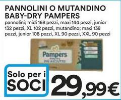 Pampers - Pannolini O Mutandino Baby-Dry