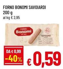Forno bonomi - Forno Savoiardi