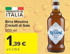 Messina - Birra Cristalli Di Sale