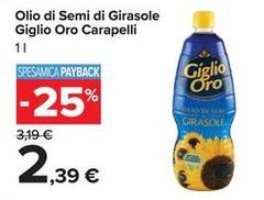 Giglio Oro - Olio Di Semi Di Girasole Carapelli