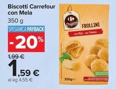 Selection carrefour - Biscotti Con Mela