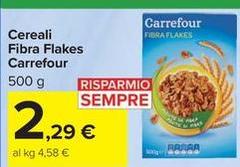 Selection carrefour - Cereali Fibra Flakes