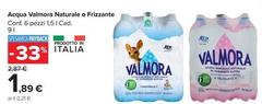 Valmora - Acqua Naturale O Frizzante