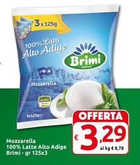 Brimi - Mozzarella 100% Latte Alto Adige