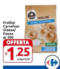 Selection carrefour - Frollini Glassa