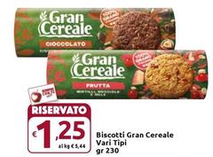 Gran cereale - Biscotti Gran Cereale