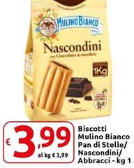 Mulino Bianco - Biscotti  Pan Di Stelle/ Nascondini/ Abbracci