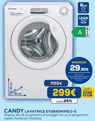 Candy - Lavatrice EY284DWM5/1-S