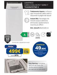 Hisense - Lavatrice Carica D'ailalato T Serie 7 THASN476TM5-5