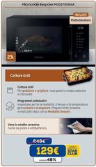 Samsung - Microonde Mg23t501b8ak