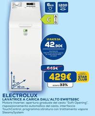Electrolux - Lavatrice A Carica EW6T526C