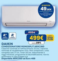 Daikin - Condizionatore Monosplit ArxC35D