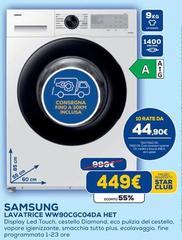 Samsung - Lavatrice WW90CGC04DA NET