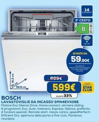 Bosch - Lavastoviglie Da Incasso SM14EVX09E
