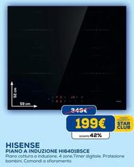 Hisense - Piano A Induzione Hi6401bsce