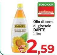 Dante - Olio Di Semi Di Girasole