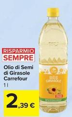 Carrefour - Olio Di Semi Di Girasole