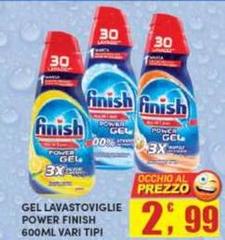 Finish - Gel Lavastoviglie Power