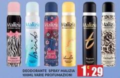 Malizia - Deodorante Spray
