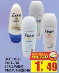 Dove - Deo Roll-on Varie Profumazioni