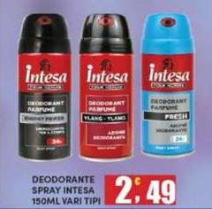 Intesa - Deodorante Spray