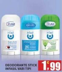 Infasil - Deodorante Stick