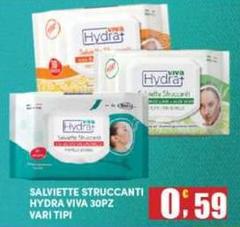 Hydra - Salviette Struccanti  Viva 30pz