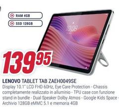 Lenovo - Tablet Tab ZAEH0049SE 