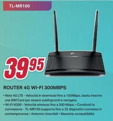 Tp-Link - Router 4G Wi-Fi 300MBPS 