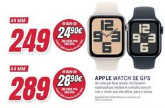 Apple - Watch SE GPS, 40mm In Alluminio Argento Con Cinturino Sport Bianco