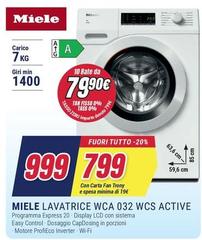 Miele - Lavatrice WCA 032 WCS Active