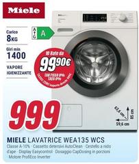 Miele - Lavatrice WEA135 WCS