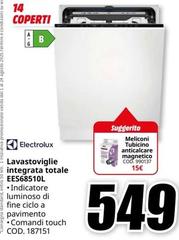 Electrolux - Lavastoviglie Integrata Totale ES6S8510L