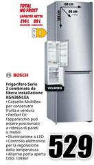 Bosch - Frigorifero Serie 2 Combinato Da Libera Installazione