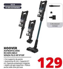Hoover - Aspirapolvere Ricaricabile Senza Filo HF1P10P 
