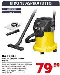 Kärcher - Bidone Aspiratutto KWD3