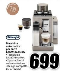 De Longhi - Macchina Automatica Per Caffè EXAM40.55.BG