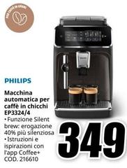 Philips - Macchina Automatica Per Caffè In Chicchi EP3324/4
