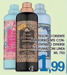 Tesori d’oriente - Ammorbidente Con-Gentrato Diverse Profumazioni Linea