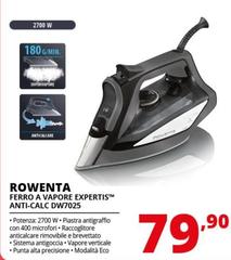 Rowenta - Ferro A Vapore Expertis Anti-Calc DW7025 