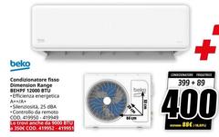 Beko - Condizionatore Dimension Range E-Effle2000 BTIU