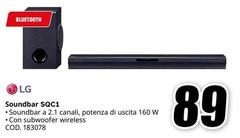 LG - Soundbar SQC12