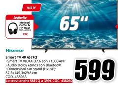 Hisense - Smart TV 4K 65E7Q