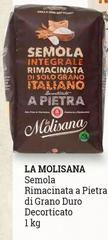La Molisana - Semola Rimacinata A Pietra Di Grano Duro Decorticato