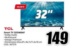 TCL - Smart TV 32S5400AF