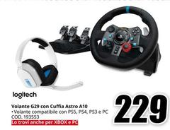 Logitech - Volante G29 Con Cuffia Astro A10