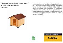 Ferplast - Cuccia Per Cani Da Esterno 