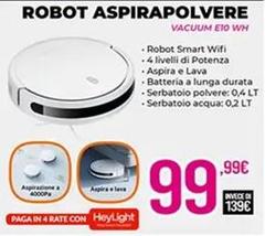 Xiaomi - Robot Aspirapolvere Vacuum E10 WH