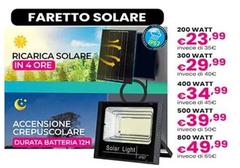 Faretto Solare