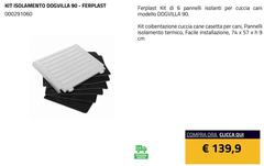 Ferplast - Kit Isolamento Dogvilla